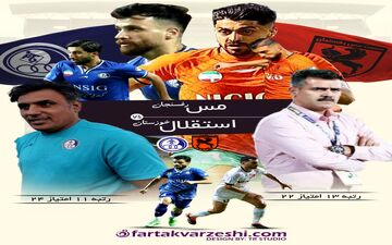 فرار از سقوط؛ مس و استقلال خوزستان در یک مصاف تعیین‌کننده!
