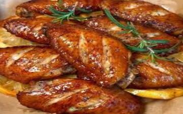 طرز تهیه بال مرغ در فر !!
