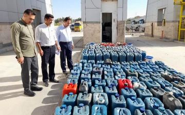 ضربه سنگین به قاچاقچیان؛ کشف 5600 لیتر سوخت قاچاق در گمرک پرویزخان!
