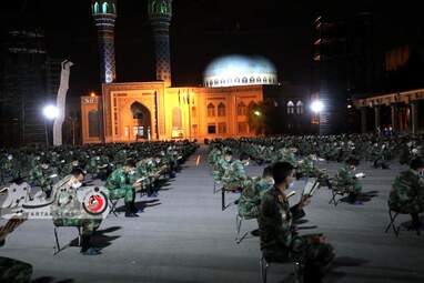  مراسم شب بیست و سوم ماه مبارک رمضان در دانشگاه افسری امام علی 