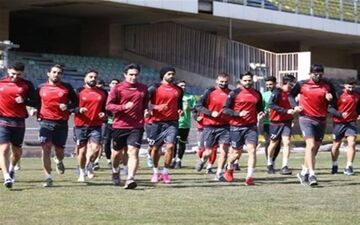 تمرین مدافع تیم ملی با پرسپولیسی‌ها/ حیدری در جمع سرخپوشان + تصاویر 