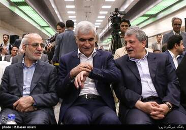 بازگشایی بخش میانی خط ۷ مترو تهران به روایت تصویر 