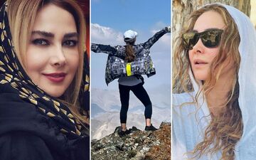 تصویری از آنا نعمتی با موهای بهم ریخته و نامرتب/ اعتماد به نفس بالای خانم بازیگر!