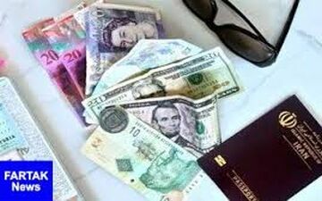  قیمت ارز مسافرتی امروز ۹۸/۰۲/۲۸