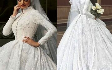 رقم نجومی اجاره لباس عروس برای یک شب