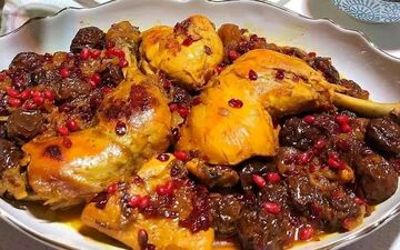 طرز تهیه خورش زرشک آلو شمالی / دستور خوشمزه و مجلسی با طعم اصیل
