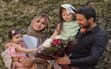 یلدا پارتی شاهرخ استخری و همسرش سپیده بزمی پور / عکس لو رفته خانوادگی