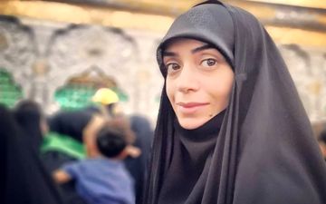 تصویری عجیب از الهام چرخنده / آرایش خفن الهام خانم همه را شوکه کرد! + تصویر