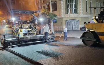 آسفالت‌ریزی بیش از ۱۸۹ هزار تن در معابر تبریز