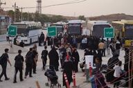 انتقال بیش از ۵۰۰۰ زائر با ناوگان حمل و‌نقل عمومی از مرز خسروی به سراسر کشور 