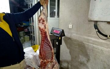  توقف توزیع گوشت تنظیم بازاری در فروشگاه زنجیره ای
