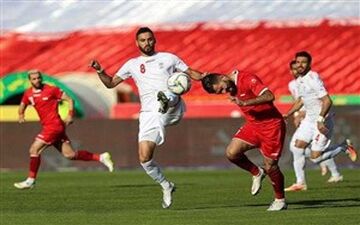 دیدار ایران و سوریه با بازی درون اردویی