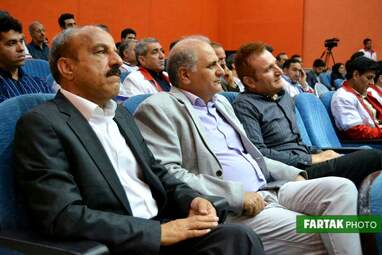 مراسم تکریم و معارفه مدیر عامل جمعیت هلال احمر استان کرمانشاه به روایت تصویر