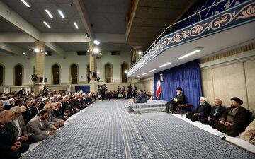 سران قوا ، مسئولان و کارگزاران نظام با رهبر انقلاب دیدار کردند