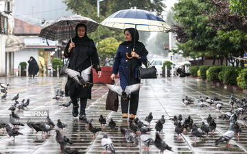 باران و برف در ۶ استان کشور