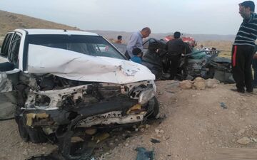 تصادف در محور خنج سه قربانی برجای گذاشت