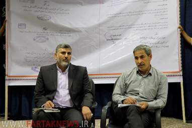 تجمع اهالی روستای ده‌کبود در بیت امام جمعه کرمانشاه و پیگیری  دکتر علیرضا شهرستانی به روایت تصویر