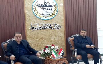 سفر استاندار ایلام به استان واسط عراق +تصاویر

  