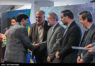 گزارش تصویری; اتمام مکانیزه پروژه های خط A مترو قم با حضور لاریجانی 