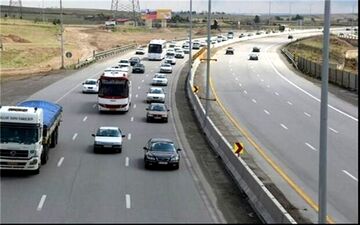 افزایش ۱۰درصدی تردد در جاده‌ها/ بارندگی در محورهای ۴ استان