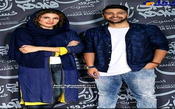 تیپ خانم بازیگر در کنسرت خواننده مشهور+ عکس
