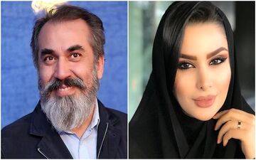 ارتباط عجیب دنیا جهانبخت و سیامک انصاری + ویدئو لورفته