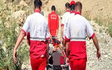 مرگ یک مرد جوان بر اثر سقوط از اشترانکوه