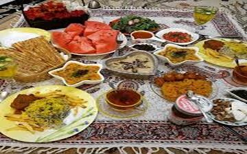 بخور و نخورهای بین افطار و سحر