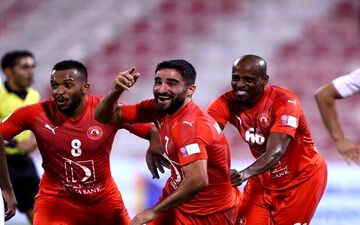 
محمدی با العربی تمرین کرد