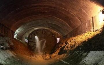 ریزش تونل مترو در حال ساخت تهران یک مصدوم داشت