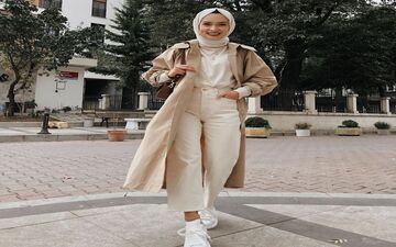 این استایل شیک پاییزی هم برای خیابان خوب است و هم برای محیط کار