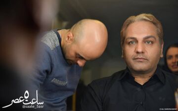 گریم متفاوت مهران مدیرى در فیلم «ساعت 5 عصر» + عکس