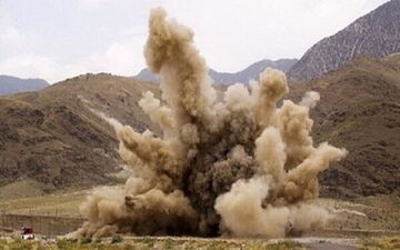  صداهای انفجار، ناشی از انهدام ضایعات جنگی در آن سوی مرز توسط عراق است
