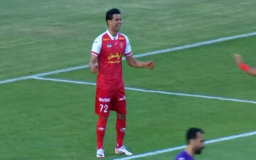 ویدئو | گل اول پرسپولیس به هوادار توسط عیسی آل کثیر با پاس زیبای عالیشاه 