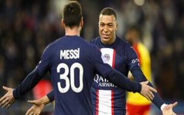 تبریک تولد جالب امباپه برای مسی +عکس
