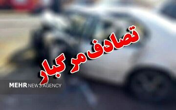 تصادف مرگبار در جاده آق‌قلا؛ دو کشته بر اثر برخورد موتور با پژو
