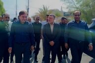 ظفرقندی وارد عسلویه شد و از مرکز شبانه‌روزی خدمات جامع سلامت چاه‌مبارک بازدید کرد
