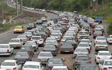 جاده‌های هراز و چالوس عصر جمعه یک طرفه می‌شود