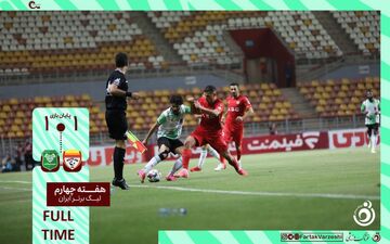 خلاصه بازی فولاد 1 - خیبر 1 + ویدئو