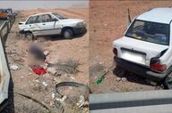 فاجعه در جاده سرخه؛ بی‌احتیاطی راننده و نبستن کمربند، جان دو نفر را گرفت