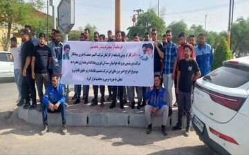 بیست روز اعتراض بی‌پاسخ؛ تداوم تجمع کارگران اخراجی پتروناد در بندر امام