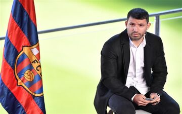  بازگشت آگوئرو به فوتبال با بارسلونایی دیگر 