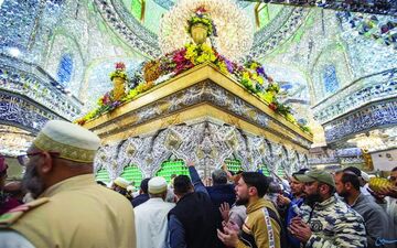  کربلای معلی آماده  مراسم نیمه شعبان