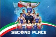  تیم ایران نایب قهرمانی رقابت های کشتی آزاد زیر 23 سال جهان در صربستان شد 