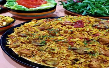 اگه تا حالا قارچ پلو  نخوردی ضرر کردی؟| خیلی عالیه!