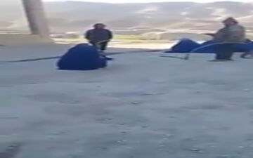 شلاق زدن زنان به دست طالبان + فیلم