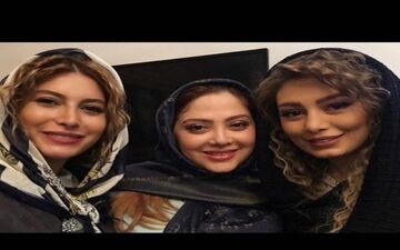 "سحر قریشی" و "فریبا نادری" با موهای فر + عکس