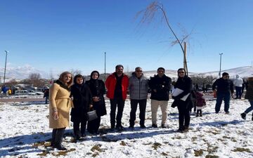 دومین جشنواره مجسمه های برفی برگزار شد