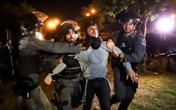 سرکوب گسترده تظاهرات فلسطینیان در قدس اشغالی