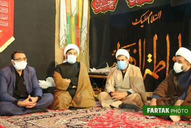 مراسم درگذشت والده مکرمه حجت‌الاسلام  رئیس سازمان گسترش اقتصاد مقاومتی 